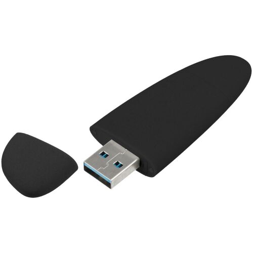 Флешка Pebble Type-C, USB 3.0, черная, 32 Гб 9