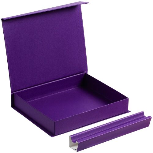 Коробка Duo под ежедневник и ручку, фиолетовая 3
