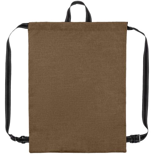 Рюкзак-мешок Melango, коричневый 4
