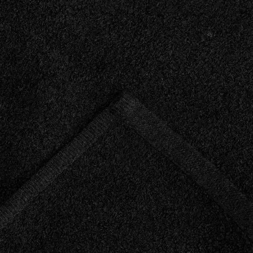 Полотенце махровое «Юнона», малое, черное 4