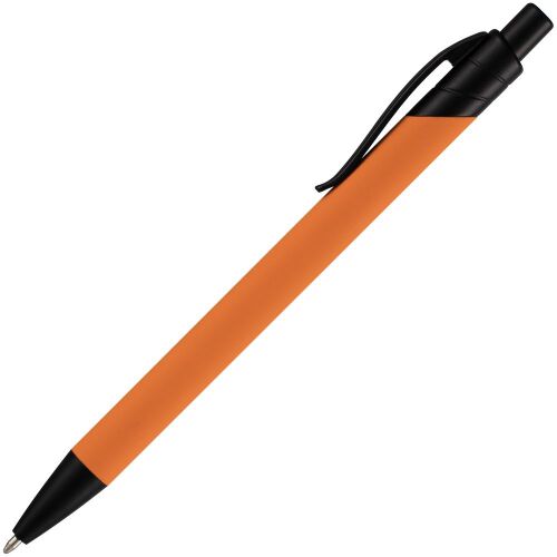 Ручка шариковая Undertone Black Soft Touch, оранжевая 2