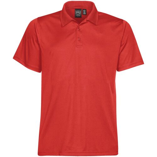 Рубашка поло мужская Eclipse H2X-Dry красная, размер S 8