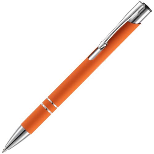 Ручка шариковая Keskus Soft Touch, оранжевая 1
