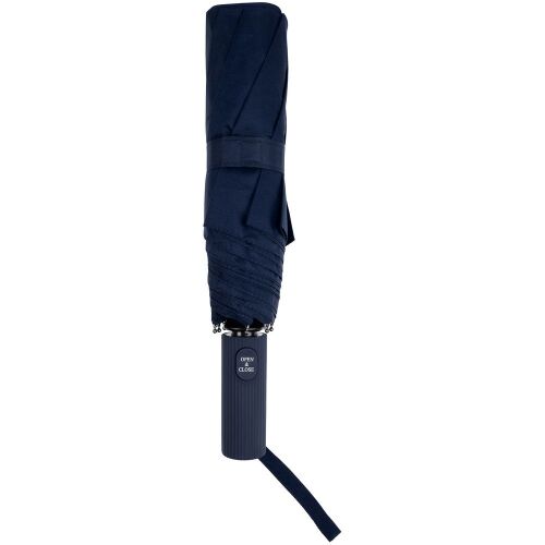 Зонт складной Ribbo, темно-синий 4