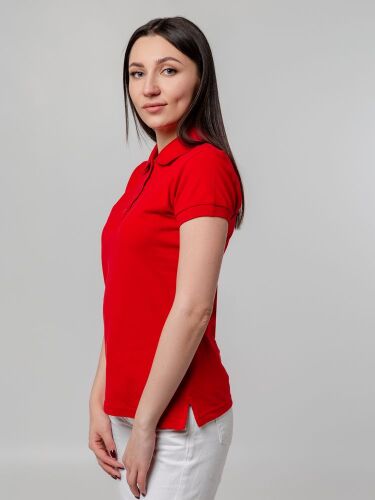 Рубашка поло женская Virma Premium Lady, красная, размер M 4