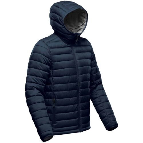 Куртка компактная мужская Stavanger темно-синяя с серым, размер  8
