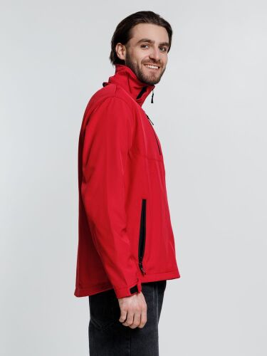 Куртка софтшелл мужская Zagreb, красная, размер S 4