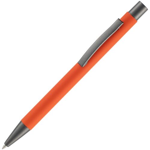 Ручка шариковая Atento Soft Touch, оранжевая 1