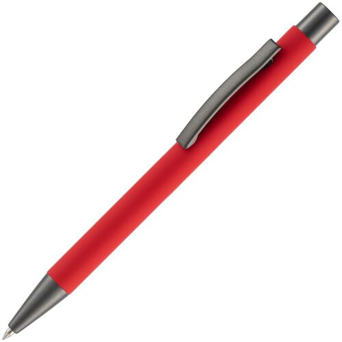 Ручка шариковая Atento Soft Touch, красная 1