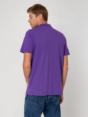 Рубашка поло мужская Virma light, фиолетовая, размер S 5