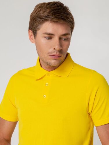 Рубашка поло мужская Virma light, желтая, размер 3XL 6