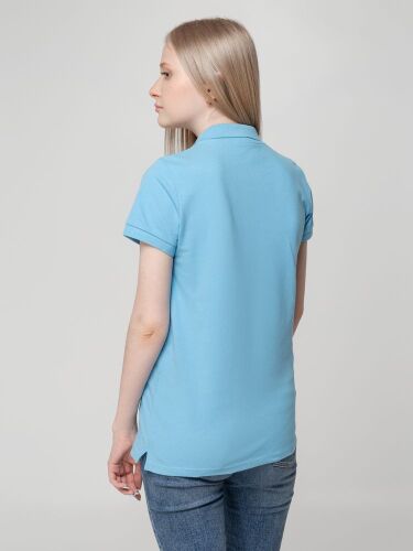 Рубашка поло женская Virma lady, голубая, размер XXL 6