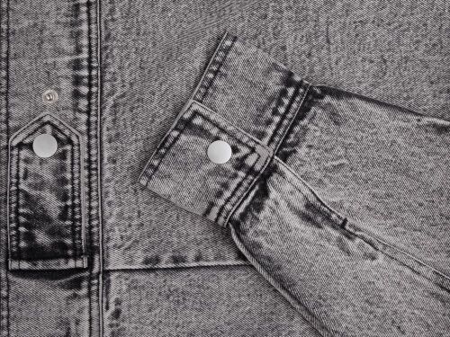 Куртка джинсовая O2, серая, размер M/L 4