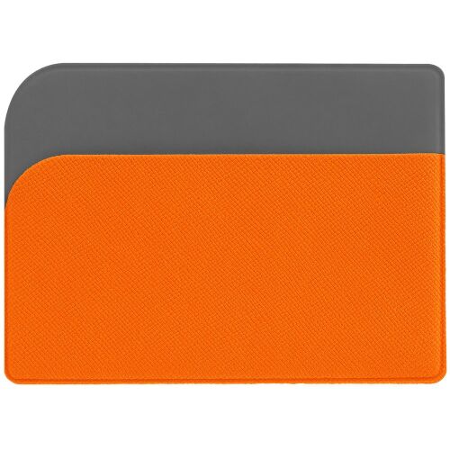 Чехол для карточек Dual, оранжевый 2