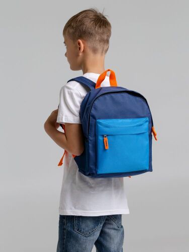 Рюкзак детский Kiddo, синий с голубым 6