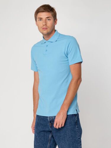 Рубашка поло мужская Virma light, голубая, размер 3XL 4