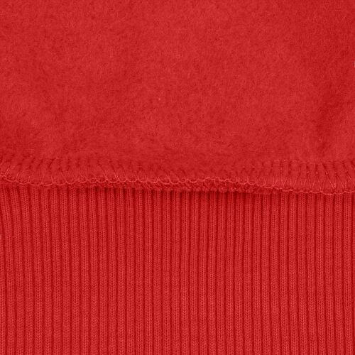 Толстовка на молнии с капюшоном Siverga Heavy 2.0, красная, разм 4