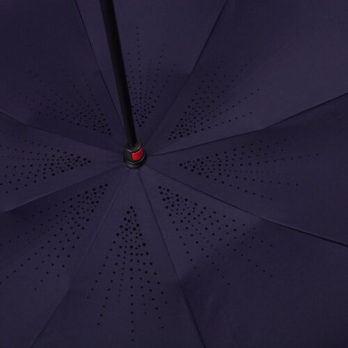 Зонт наоборот Style, трость, темно-синий 3