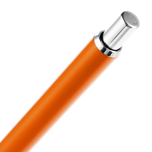 Ручка шариковая Slim Beam, оранжевая 2