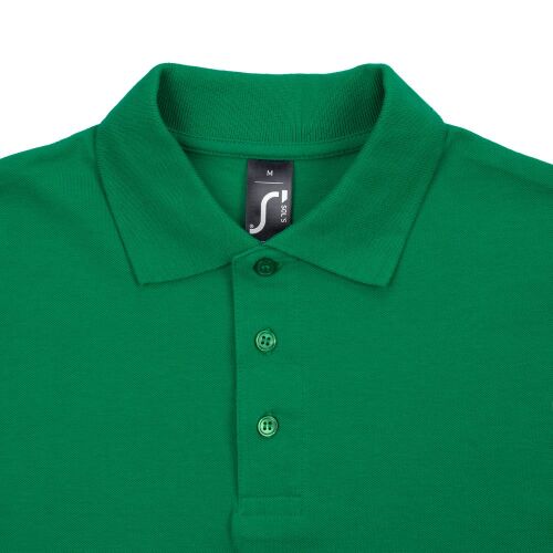 Рубашка поло мужская Spring 210 ярко-зеленая, размер M 2