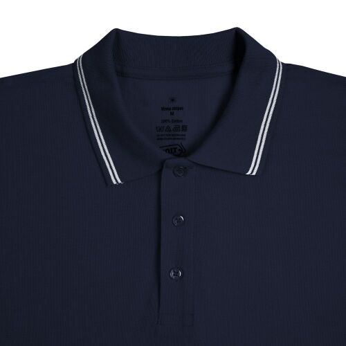Рубашка поло Virma Stripes, темно-синяя, размер XL 3