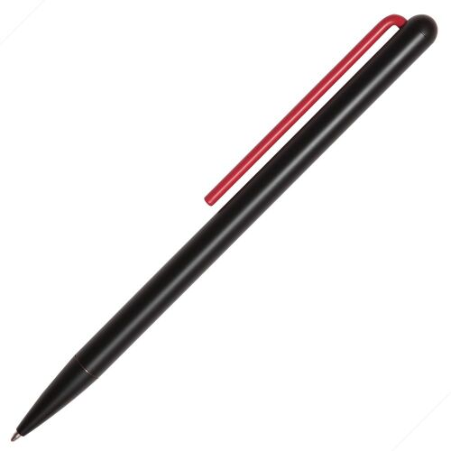 Шариковая ручка GrafeeX в чехле, черная с красным 1
