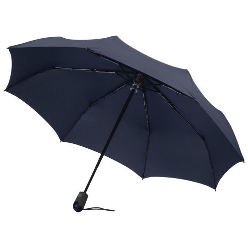 Зонт складной E.200, темно-синий 1
