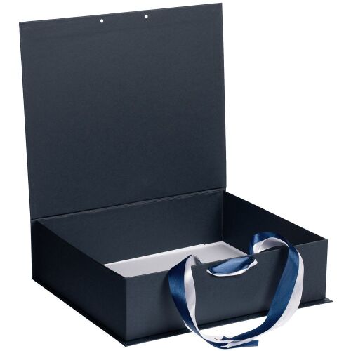 Коробка на лентах Tie Up, синяя 2