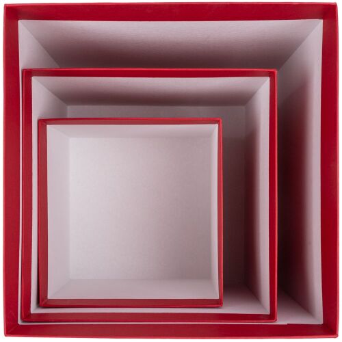 Коробка Cube, L, красная 5