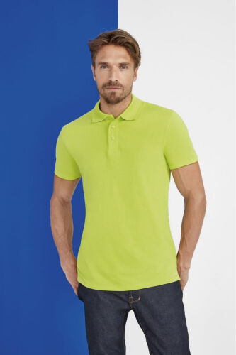 Рубашка поло мужская Spring 210 темно-зеленая, размер M 4