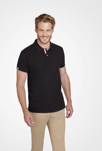 Рубашка поло мужская Portland Men 200 черная, размер XL 6