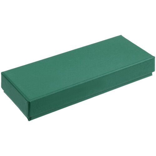 Коробка Notes с ложементом для ручки и флешки, зеленая 1
