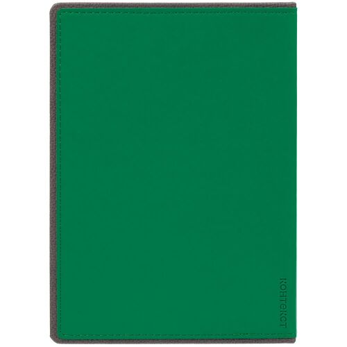 Ежедневник Frame, недатированный, зеленый с серым 3