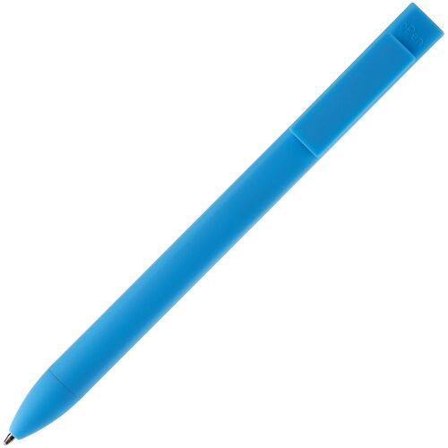 Ручка шариковая Swiper SQ Soft Touch, голубая 2