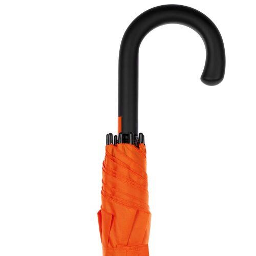 Зонт-трость Undercolor с цветными спицами, оранжевый 4