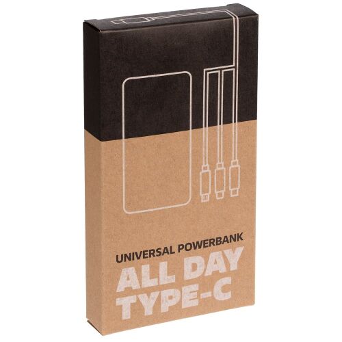 Aккумулятор Uniscend All Day Type-C 10000 мAч, белый 6