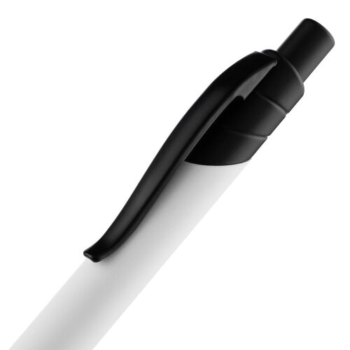 Ручка шариковая Undertone Black Soft Touch, белая 5