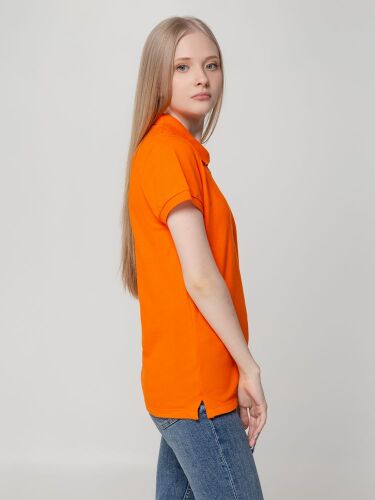 Рубашка поло женская Virma lady, оранжевая, размер S 5
