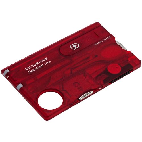 Набор инструментов SwissCard Lite, красный 1