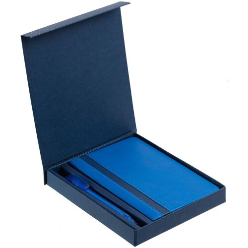 Коробка Shade под блокнот и ручку, синяя 1