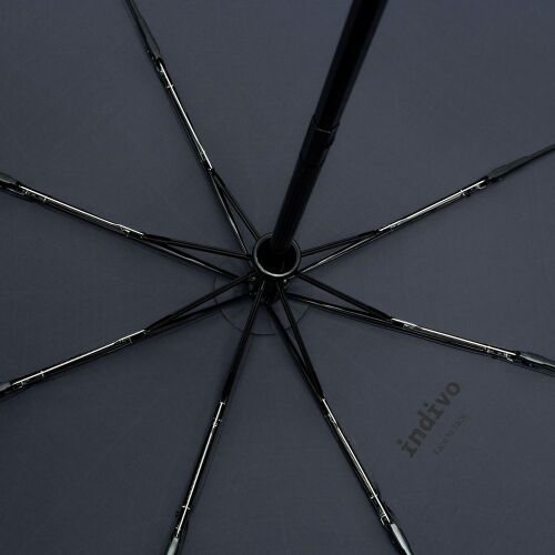 Складной зонт doubleDub, темно-синий 4
