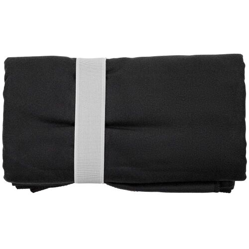 Спортивное полотенце Vigo Medium, черное 1