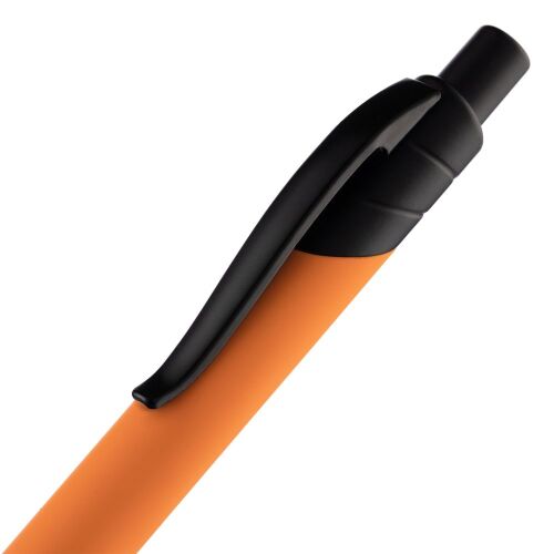 Ручка шариковая Undertone Black Soft Touch, оранжевая 5