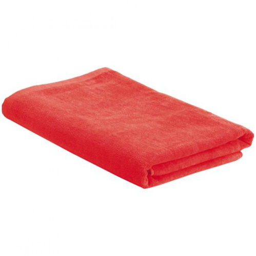 Пляжное полотенце в сумке SoaKing, красное 1
