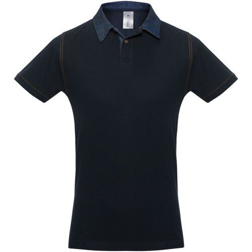 Рубашка поло мужская DNM Forward темно-синяя, размер S 1