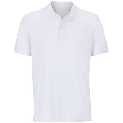 Рубашка поло унисекс Pegase, белая, размер XXS 8