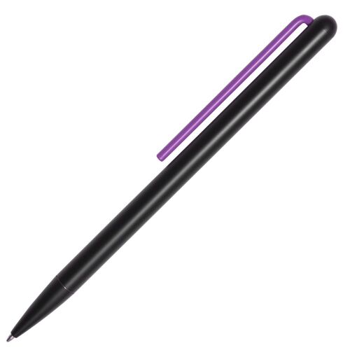 Шариковая ручка GrafeeX в чехле, черная с фиолетовым 1