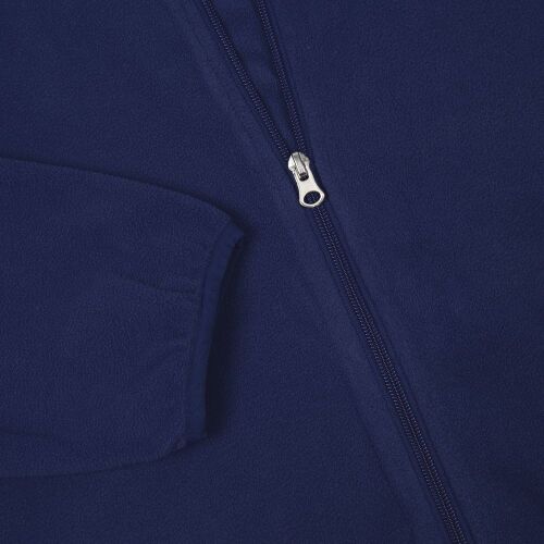 Куртка флисовая унисекс Fliska, темно-синяя, размер M/L 4