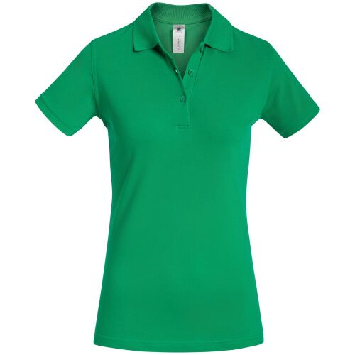 Рубашка поло женская Safran Timeless зеленая, размер S 1