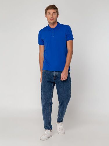 Рубашка поло мужская Virma Stretch, ярко-синяя (royal), размер S 7